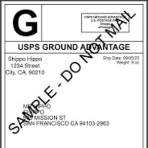Extra Shipping Labels